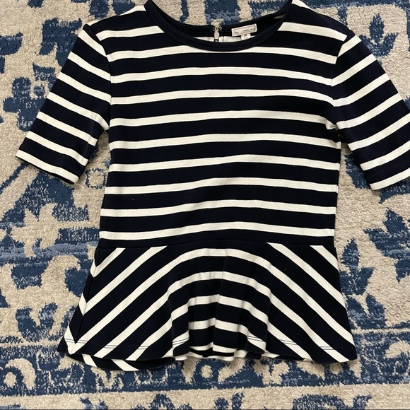Gap Striped Peplum Top - Picture 6 of 16